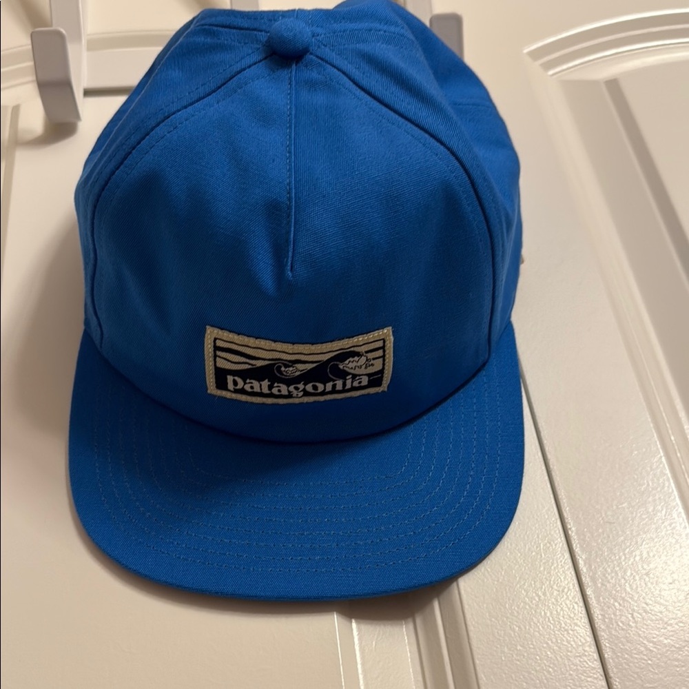 NWT Patagonia Boardshort Label Funfarer Cap, Vessel Blue